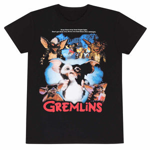 Official Gremlins retro poster t shirt