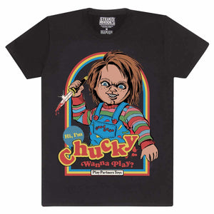 Official Steven Rhodes Chucky t shirt