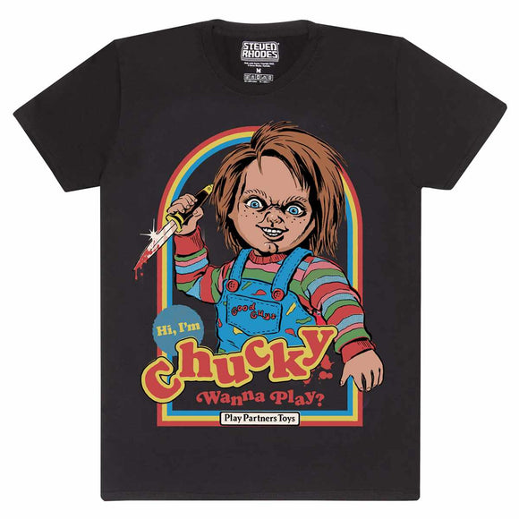 Official Steven Rhodes Chucky t shirt