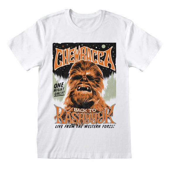 Official Chewbacca Star Wars t shirt