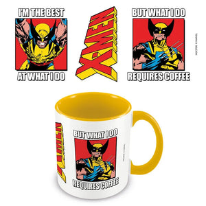 X-Men (Drink Up Bub) Yellow Mug