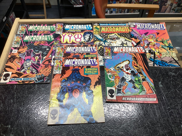 The Micronauts comic bundle