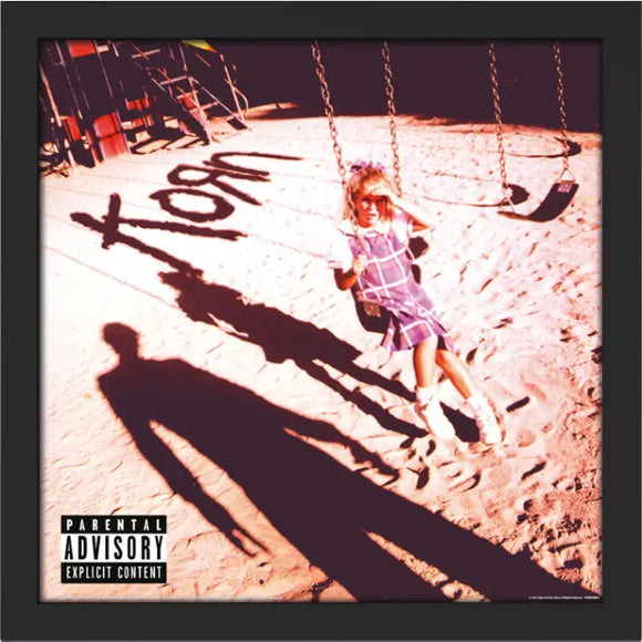 Korn self titled Album Cover framed print