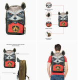 Rocket Racoon Guardians of the galaxy backpack