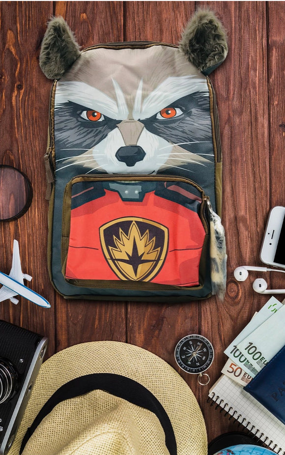 PREORDER Rocket Racoon Guardians of the galaxy backpack