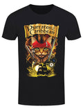 PREORDER DUE MID OCT Horror Cats Purrates of The Caribbean Men's Black T-Shirt