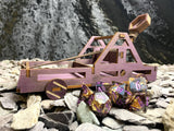 Wooden Dice Catapult/ Dice Launcher