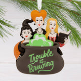 Hocus Pocus Cauldron Resin Hanging Christmas Ornament