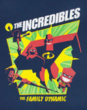 PREORDER Disney Mens 'The Incredibles' Navy Family Graphic T-Shirt