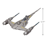 PREORDER DUE OCT Keepsake The Mandalorian™ Ornament - N-1 Starfighter Design