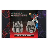 PREORDER DUE EARLY SEPT Transformers Limited Edition Set of 2 Helmet Replicas