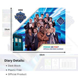 DOCTOR WHO 2026 DESK BLOCK CALENDAR