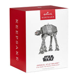 PREORDER DUE OCT Keepsake Star Wars™ Ornament - Imperial AT-AT Walker Design