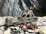 Wooden Dice Catapult/ Dice Launcher