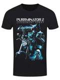 PREORDER DUE OCTOBER Horror Cats Purrminator 2 Men's Black T-Shirt