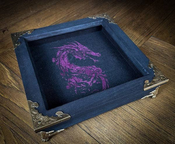 PREORDER DUE 20.4.25 Dragon's Hoard Dice Rolling Tray