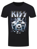 PREORDER KISS x Horror Cats Creatures Men's Black T-Shirt