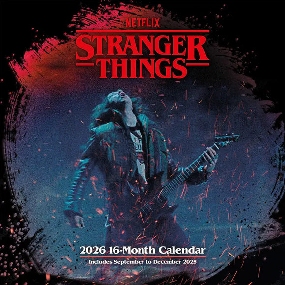 Stranger Things Official 2026 Square Calendar
