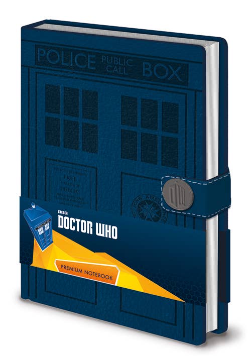 Doctor Who (Tardis) A5 Premium Notebook