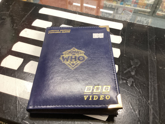 Doctor Who limited edition postcard album