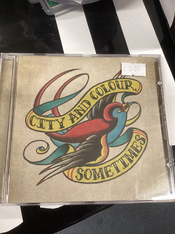 City and Colour - Sometimes - City and Colour CD
