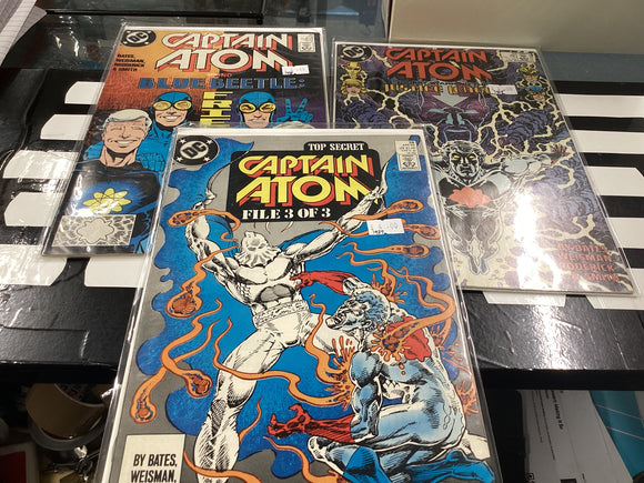 Captain Atom comics modern era various
