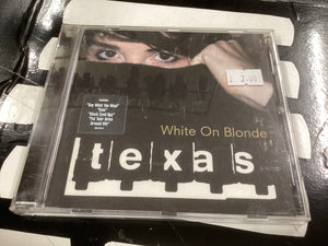 Texas White on blonde cd