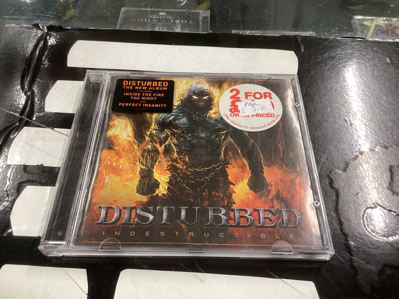 Disturbed Indestructible cd