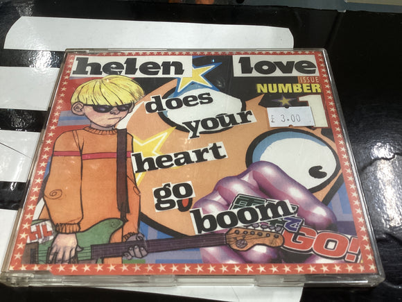 Helen Love does your heart go boom cd single