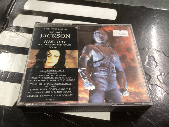 Michael Jackson History book 1 double cd