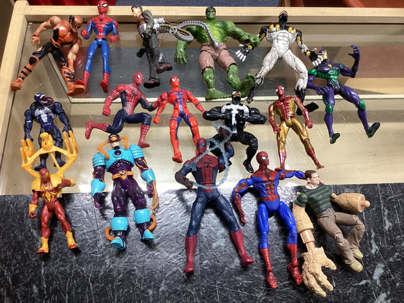Marvel 1990-2004 action figures preowned