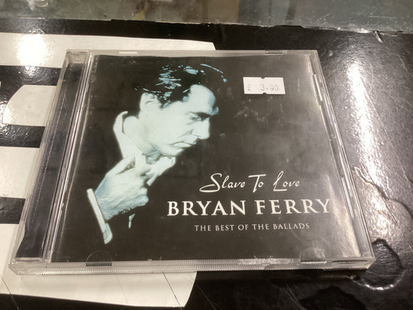 Bryan Ferry Slave to live best of the ballads cd