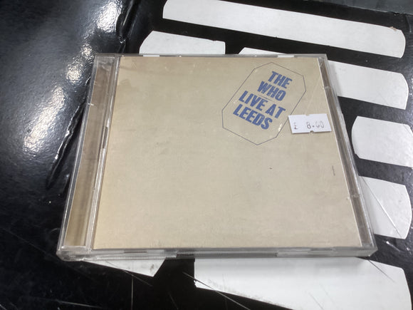 The Who Live at Leeds deluxe edition cd