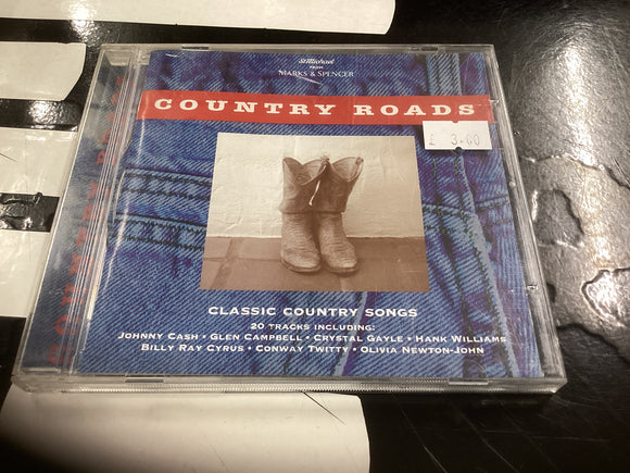 Country Roads various artist cd