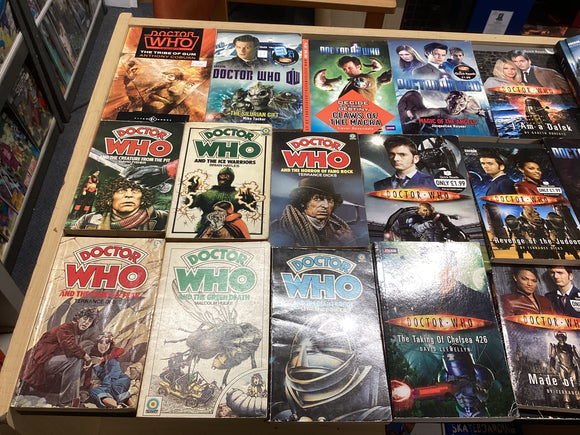 Doctor Who novels £4 each or 3 for £10