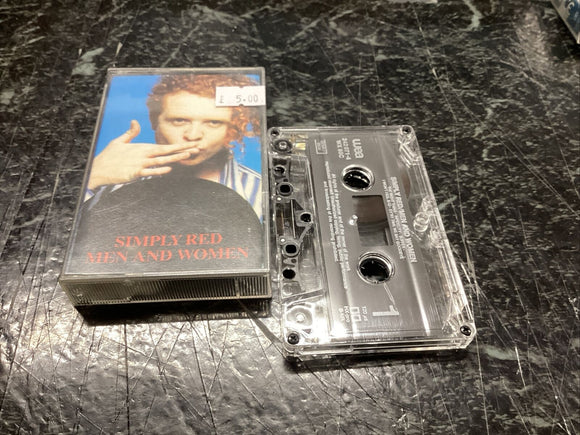 Simply Red - Men And Women UK 1987 Audio Cassette