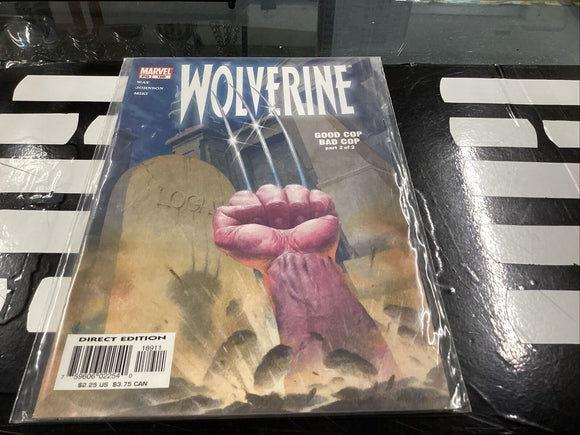 Wolverine #189  Marvel Comics 2003  Good Cop/Bad Cop Part 2 1st Print