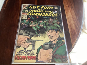 Sgt Fury and his Howling Commandos #58 (1968) Ayers & Severin art
