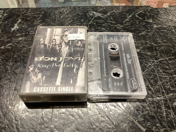 Bon Jovi - Keep The Faith - Cassette Single JOVMC8