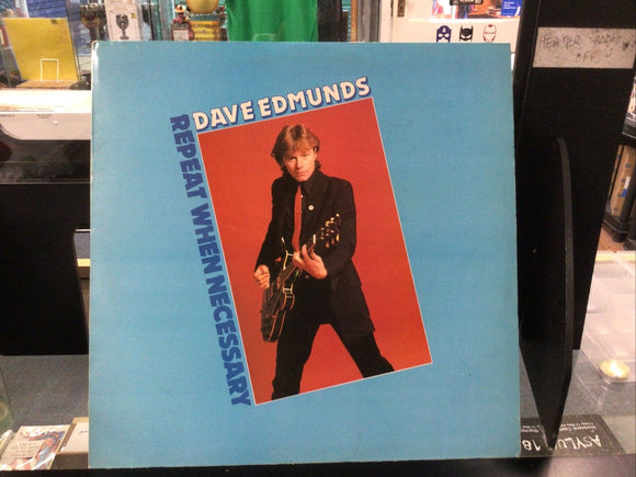 DAVE EDMUNDS (repeat when necessary) album on swan song records 1979