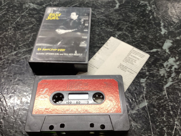 Billy Joel - An Innocent Man - Cassette Tape with lyric sheet