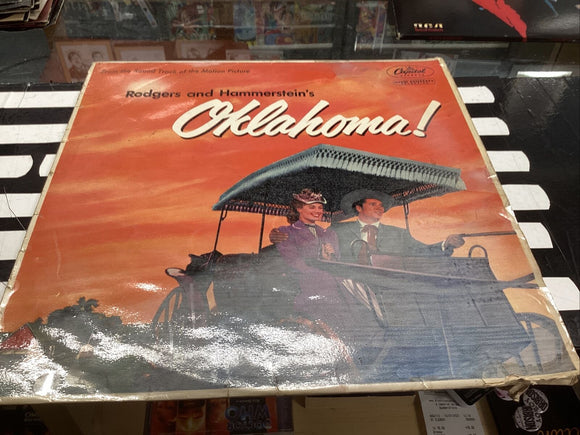 Rodgers And Hammerstein-Oklahoma Soundtrack Vinyl LP Album.1955 Capitol LCT 6100