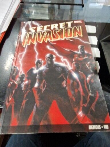 Marvel Secret Invasion Graphic Novel Tpb Brian Michael Bendis Leinil Francis Yu