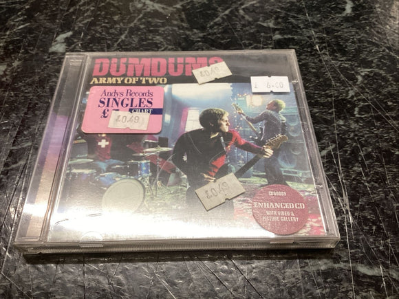 DUMDUMS Army of Two CD UK Good Behaviour 2001 4 Track Radio Edit Enhanced CD