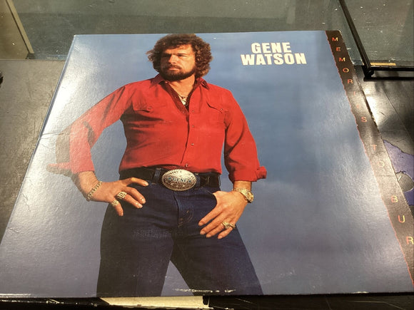 GENE WATSON - Memories To Burn - Excellent Condition LP Record Epic BFE 40076