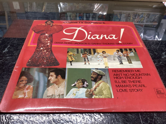 Various Diana LP Tamla Motown STMA8001 EX/EX 1971 original TV soundtrack, with J