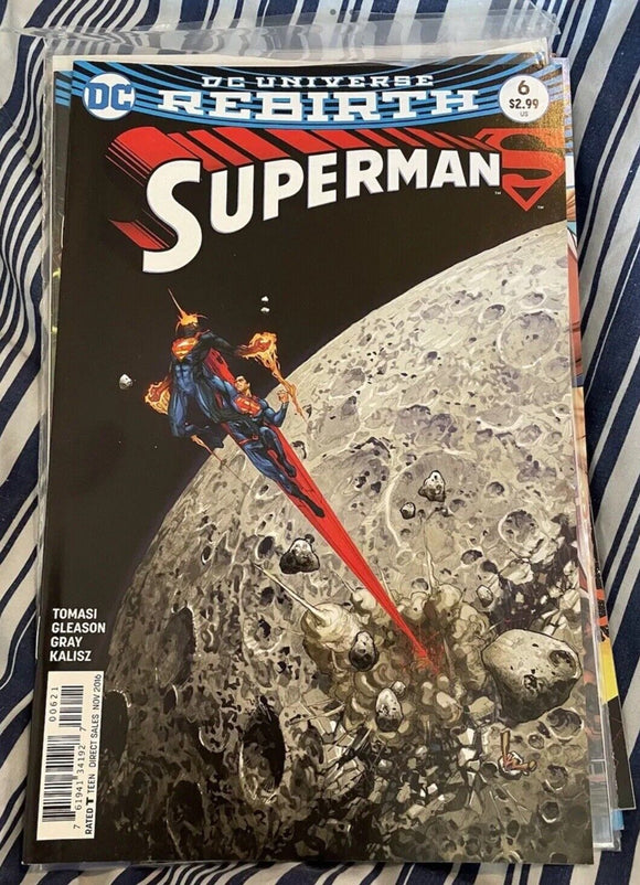 SUPERMAN #6 DC UNIVERSE REBIRTH VARIANT NOVEMBER 2016