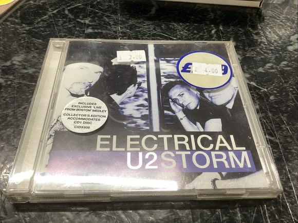 U2 - Electrical Storm CD (2002) Single