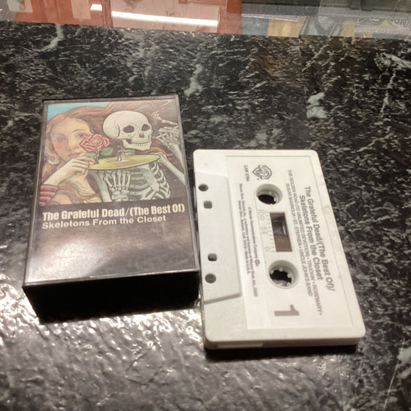 The Grateful Dead (The Best Of) Skeletons from the Closet Cassette Tape 1974 USA