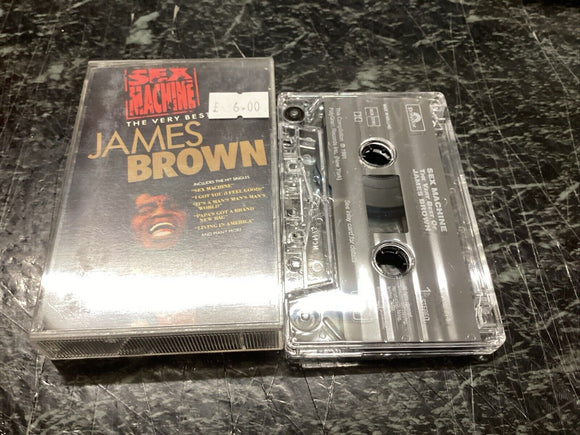James Brown Sex Machine the very best of Cassette Tape Funk Soul 845828-4